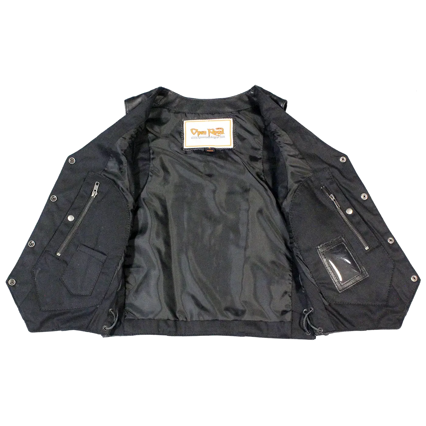 Gilet en cuir Open Road pour femme