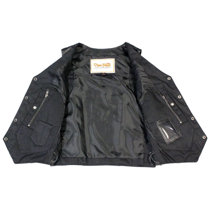 Gilet en cuir Open Road pour femme