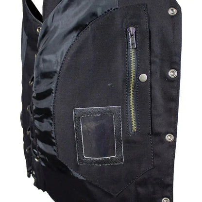 Gilet en cuir Open Road pour femme