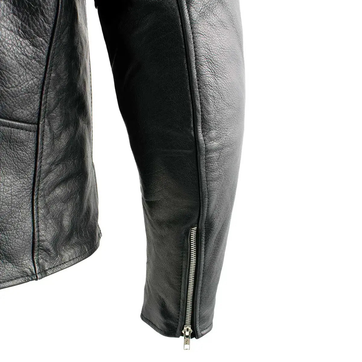 Blouson de moto en cuir X Element pour homme