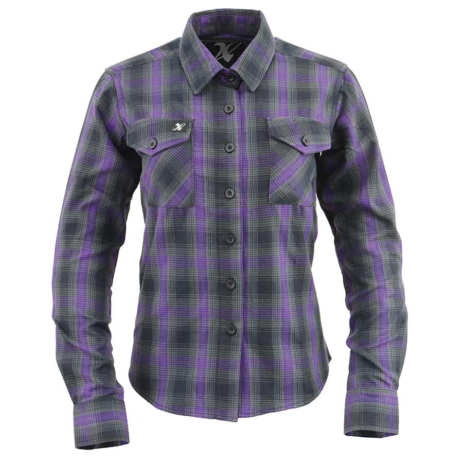 Chemise à Carreaux Matelassée pour Femme Milwaukee Leather