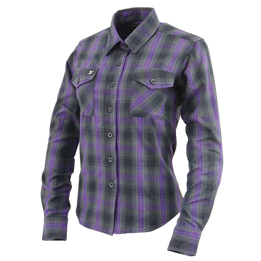 Chemise à Carreaux Matelassée pour Femme Milwaukee Leather