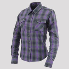 Chemise à Carreaux Matelassée pour Femme Milwaukee Leather
