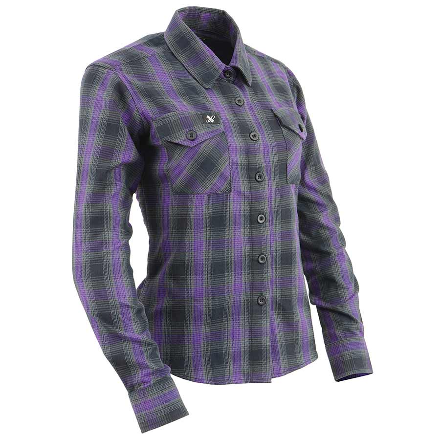 Chemise à Carreaux Matelassée pour Femme Milwaukee Leather