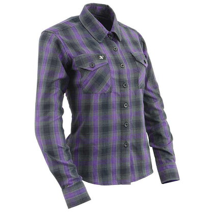 Chemise à Carreaux Matelassée pour Femme Milwaukee Leather