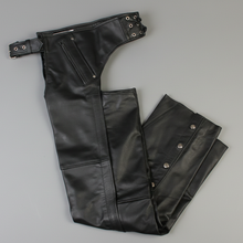Jambières en cuir premium unisexe Open Road à 4 poches