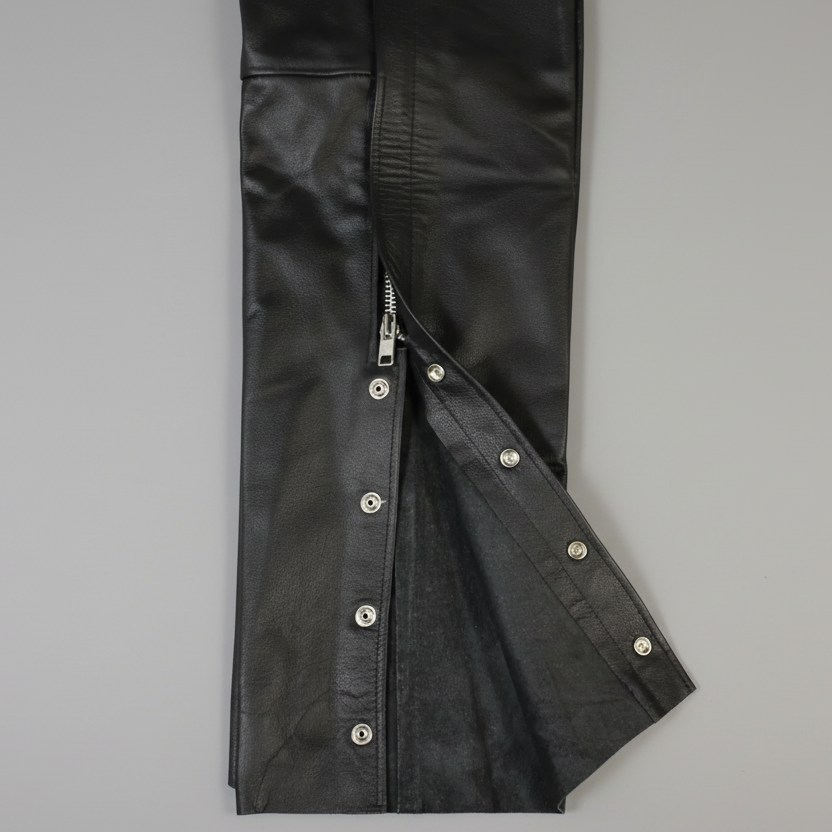 Jambières en cuir premium unisexe Open Road à 4 poches