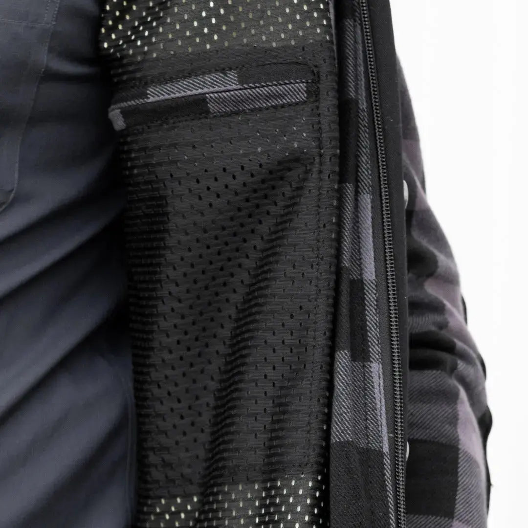 Chemise à Carreaux de Moto Armurée pour Homme avec Protection Renforcée