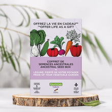 Coffret de semences de légumes | La fierté de votre potager