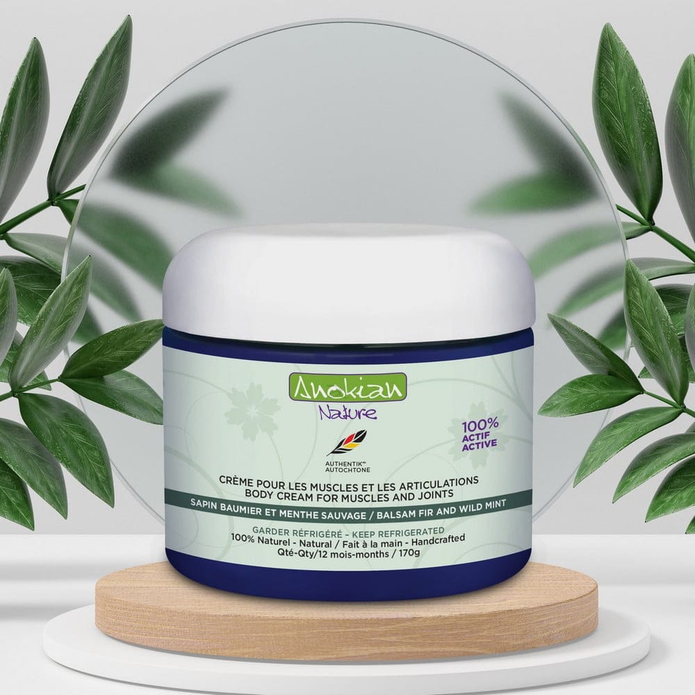 Crème naturelle pour les tensions musculaires | Sapin baumier & menthe sauvage