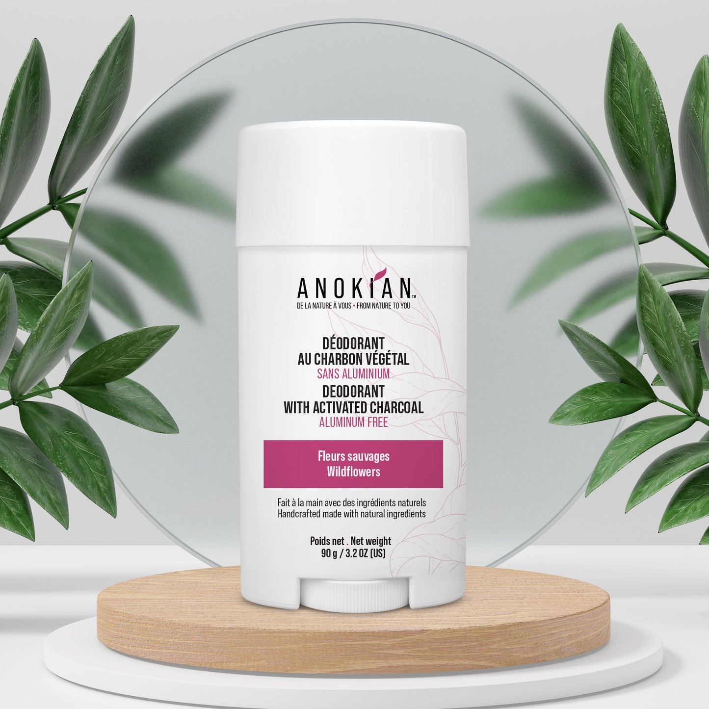 Déodorant naturel sans aluminium | Fleurs sauvages