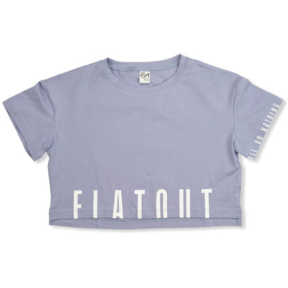 Madi Crop Tee Lavender