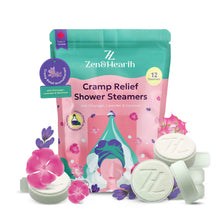 Vaporisateurs de douche Zen & Hearth Cycle Comfort – Aromathérapie bien-être avec de la sauge sclarée, de la lavande et du géranium pour des rituels apaisants pendant le cycle menstruel – Fabriqué au Canada