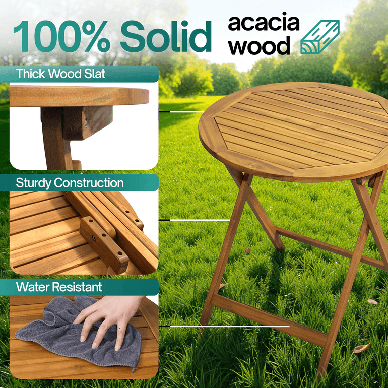 Table Pliante d'Extérieur Anya