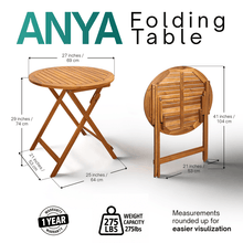 Table Pliante d'Extérieur Anya