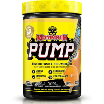 Mammoth PUMP, 60 Servings