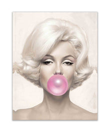 Marilyn en rose - Décoration murale