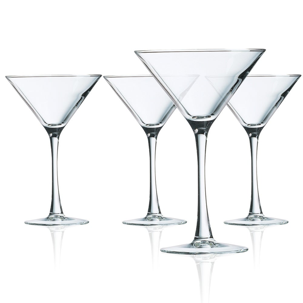 Martini Verre 30cl, lot de 4, Cachet Luminarc