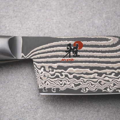 Miyabi Kaizen II 5000FCD Couteau Nakiri 16,5 cm – Noyau FC61, Acier Damas