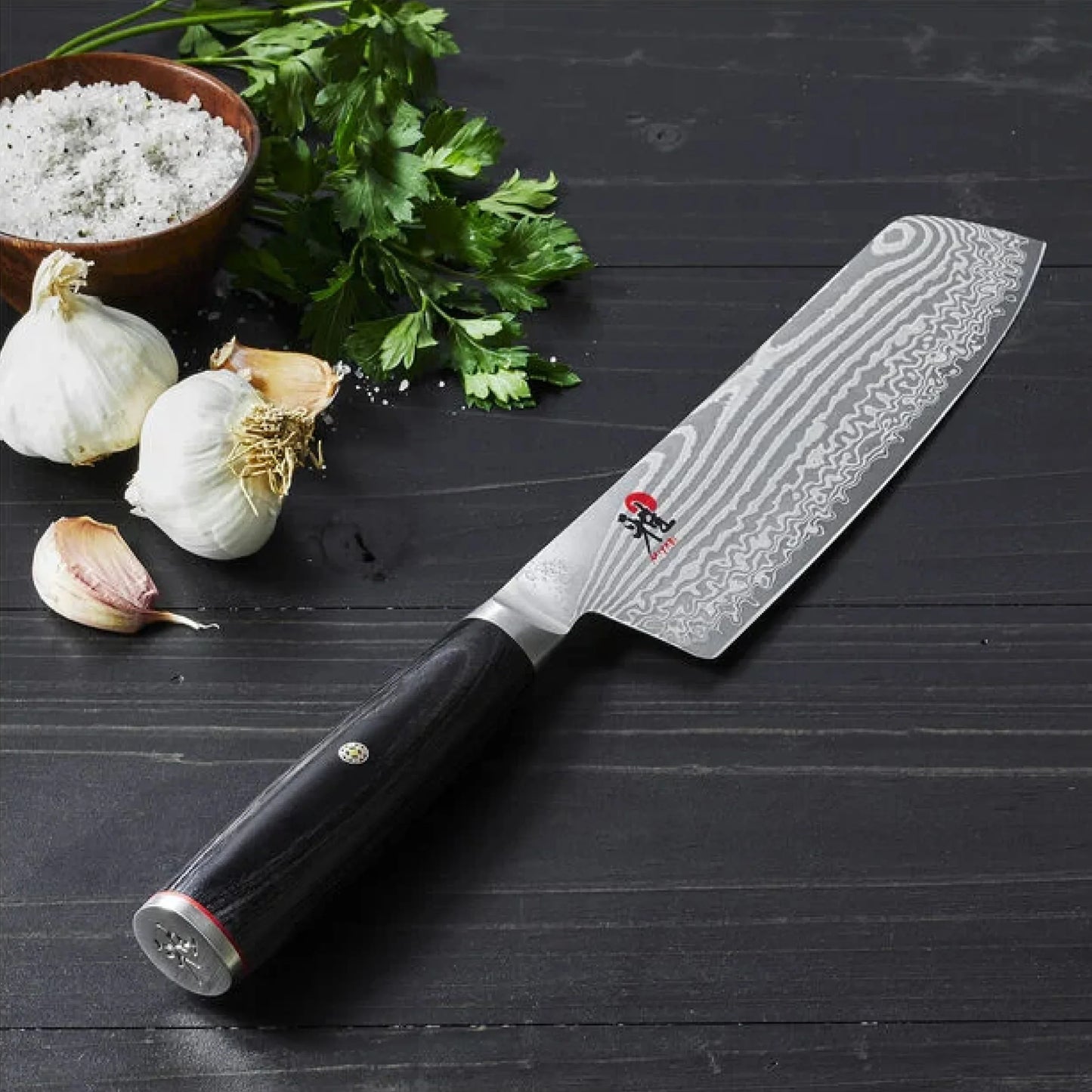 Miyabi Kaizen II 5000FCD Couteau Nakiri 16,5 cm – Noyau FC61, Acier Damas