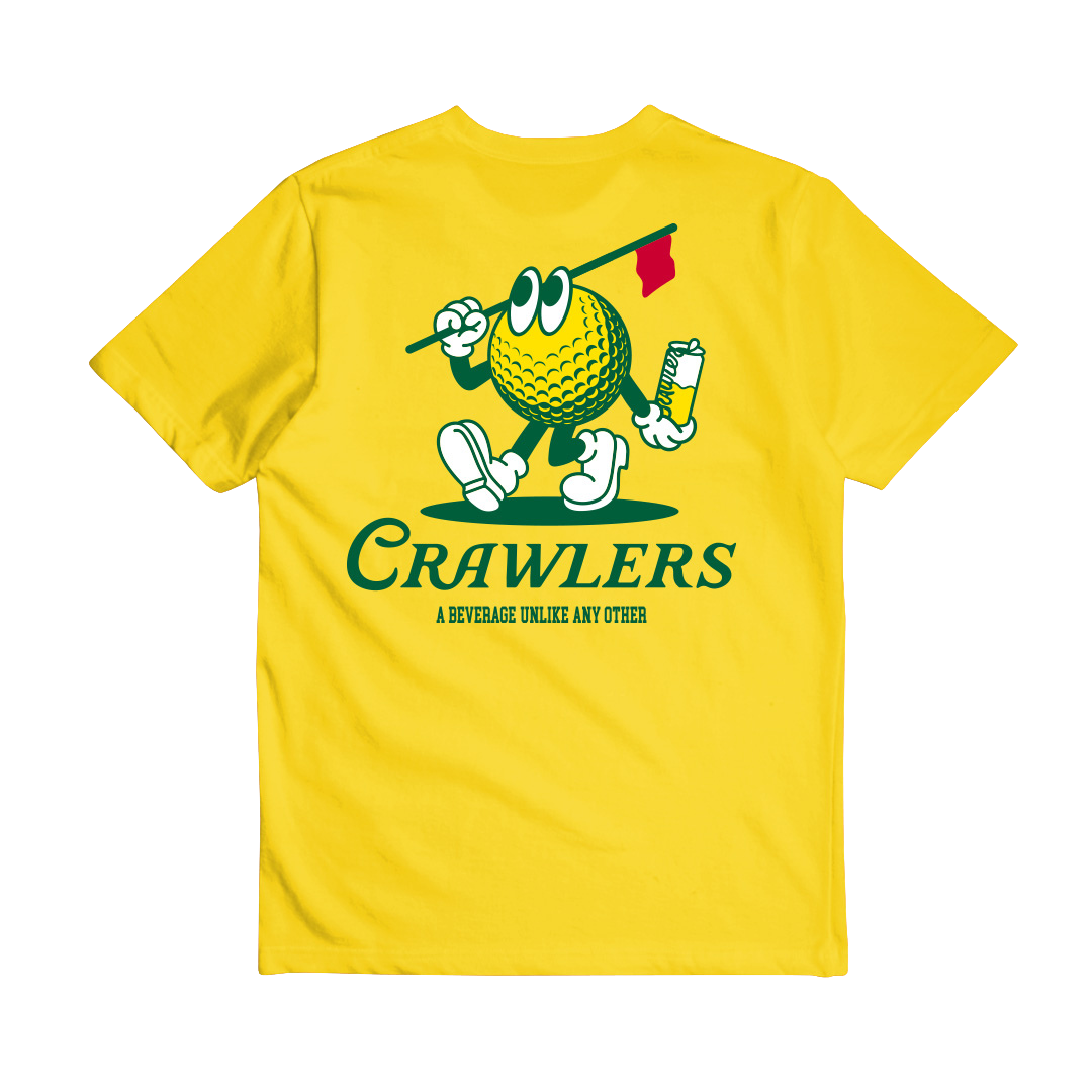 T-shirt « MASTERS » (jaune)