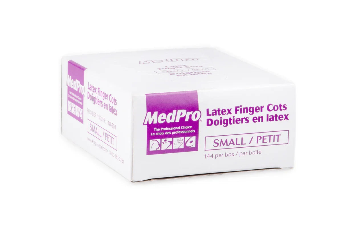 Latex Finger Cot, Powder Free