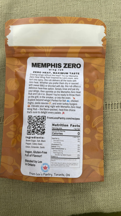 Memphis Zero Heat - Frottement des ailes