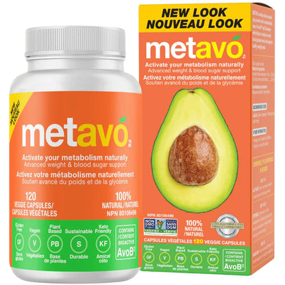 Metavo METABOLISM BOOSTER, 120 VCaps