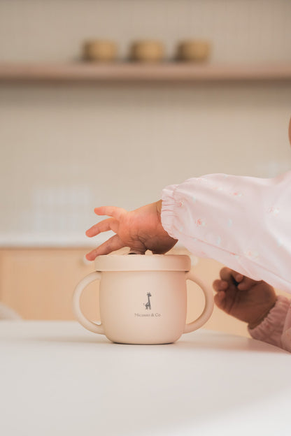 2-in-1 snack and liquid learning cup