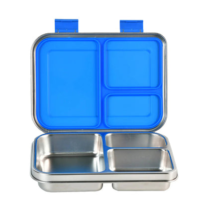 Boîte à déjeuner anti-fuite en acier inoxydable avec compartiments – Style Bento pour enfants et adultes