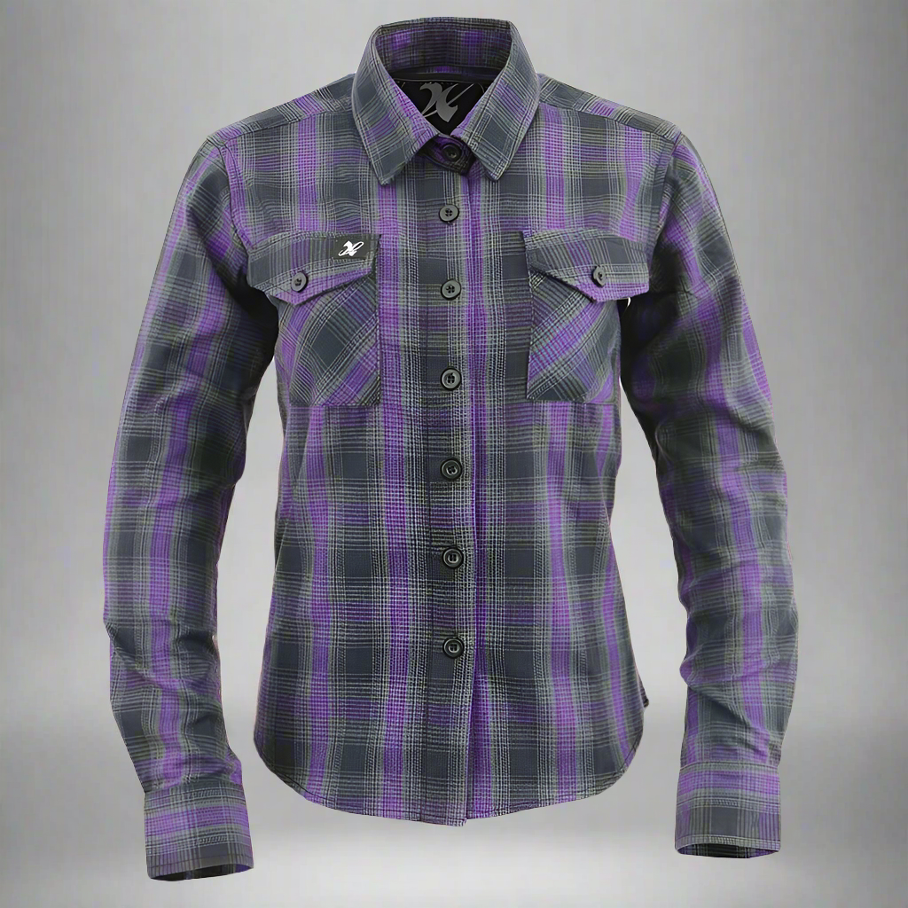 Chemise à Carreaux Matelassée pour Femme Milwaukee Leather