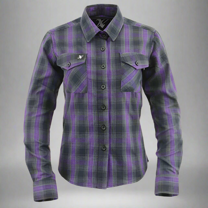Chemise à Carreaux Matelassée pour Femme Milwaukee Leather