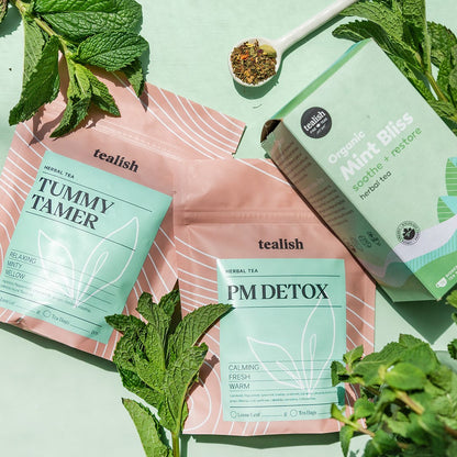 Sachets de thé biologique Menthe Délice