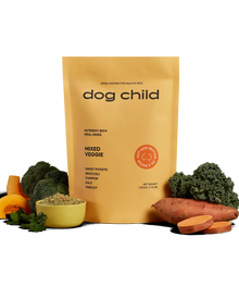 Mélange de légumes pour chiens