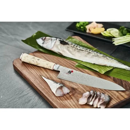 Couteau Miyabi Gyutoh 8 po – Bois de bouleau, série 5000 MCD