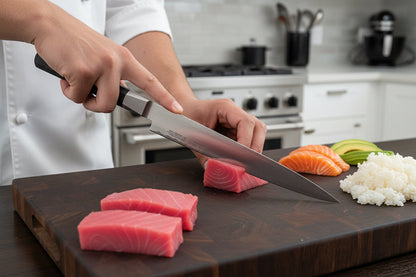 Miyabi 4000 FC Couteau Sujihiki 24 cm – Manche noir