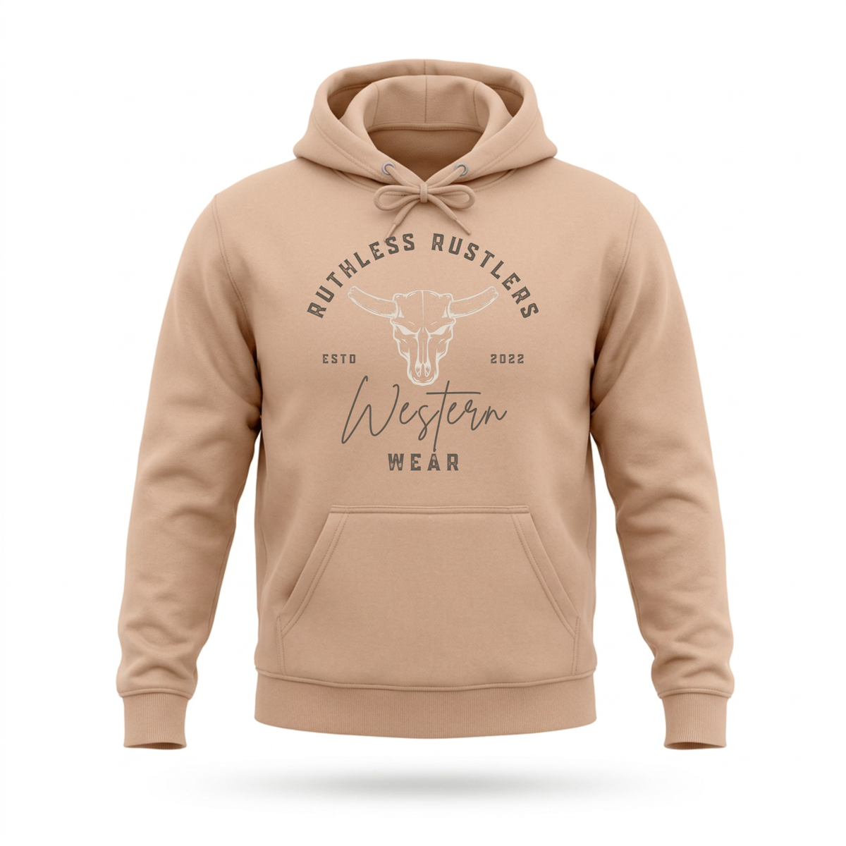 WESTERN WEAR HOODIE | Dusty Rose