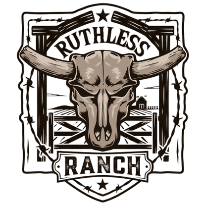 RUTHLESS RANCH T-SHIRT | Warm Grey