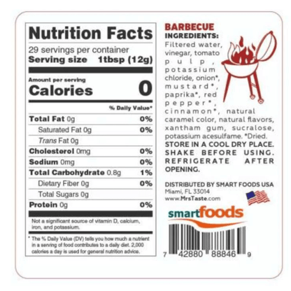 Mrs Taste ZERO/LOW CALORIE SAUCES