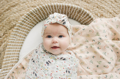 Muslin Swaddle - Bumble Bees