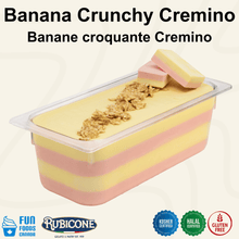 "TOP DEAL" Crunchy Banana Spreadable Filling Cream - Cremino Banana Crunchy - Case of 2 x 5 KG Buckets - Rubicone Canada - Ships Free Within Canada on Orders Above CAD $199