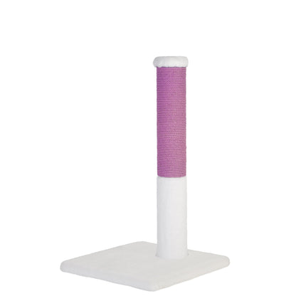 Noba Classic Arbre à chat 71 cm - Fausse fourrure blanche
