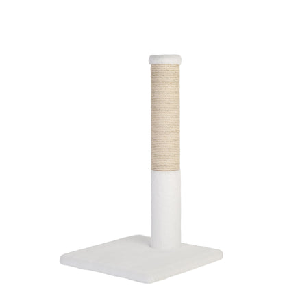 Noba Classic Arbre à chat 71 cm - Fausse fourrure blanche