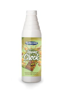 Pistachio Kunafa Kataifi Topping with Pieces (Dubai Chocolate Topping) - 1 KG Squeeze Bottle - Pistachio Kataifi Crock Topping - Rubicone Canada - Ships Free Within Canada on Orders Above CAD $199