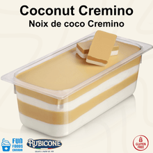 Crème de garniture à tartiner à la noix de coco - Cremino Noix de Coco - Seau de 5 KG - Rubicone Canada - Livraison gratuite partout au Canada pour les commandes de plus de 199 $ CA