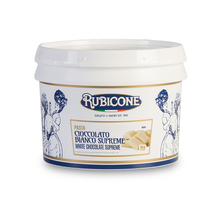 Pâte Suprême au Chocolat Blanc - Pâtes pour Gelato - Seau de 3 KG - Rubicone Canada - Livraison gratuite au Canada pour les commandes de plus de 199 $ CA