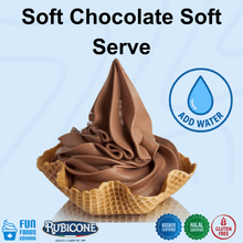 Soft Chocolate Soft Serve Mix - 1.5 KG Bag or Case of 8 x 1.5 KG bags - Rubicone Canada - Ships Free Within Canada on Orders Above CAD $199