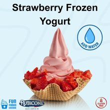 "TOP DEAL" Strawberry Frozen Yogurt Mix - Case of 8 x 1.5 KG bags - Rubicone Canada - Ships Free Within Canada on Orders Above CAD $199