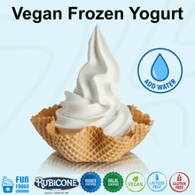 "TOP DEAL" Vegan Premium Soft Serve Frozen Yogurt Mix - 1.8 KG Bag or Case of 8 x 1.8 KG bags - Rubicone Canada - Ships Free Within Canada on Orders Above CAD $199