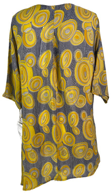 Robe tunique en pure soie à poches automatiques PRC6556 Avatar